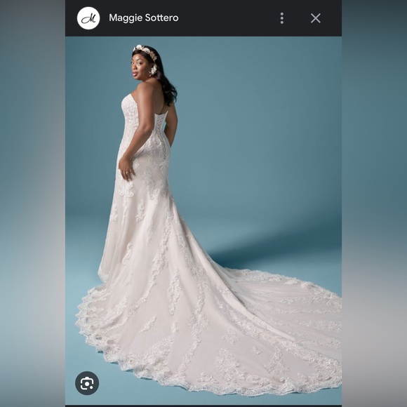 Maggie Sottero Clarette wedding gown - Picture 2 of 5